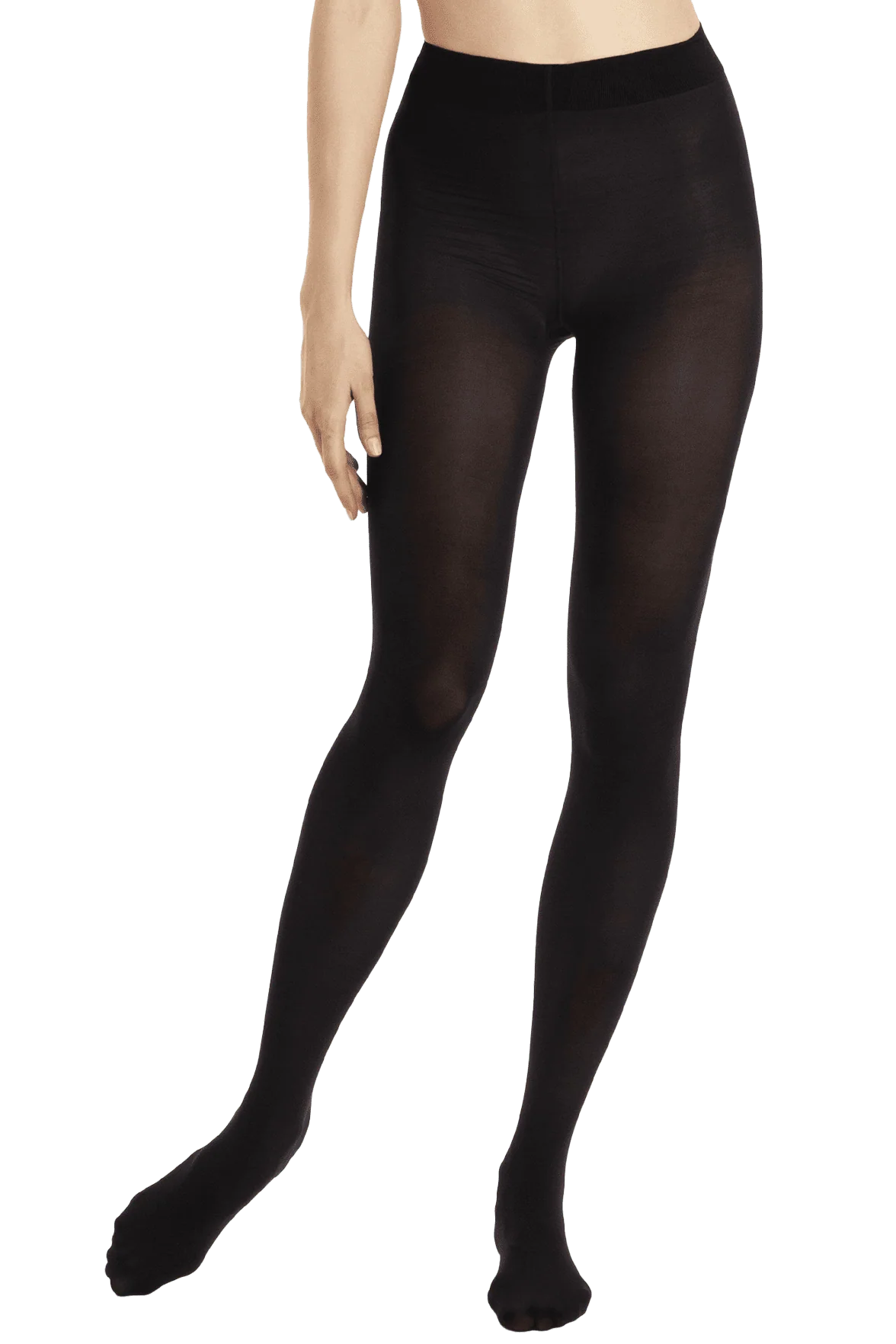 Collant Opaque Mat Microfibre 50D - Noir