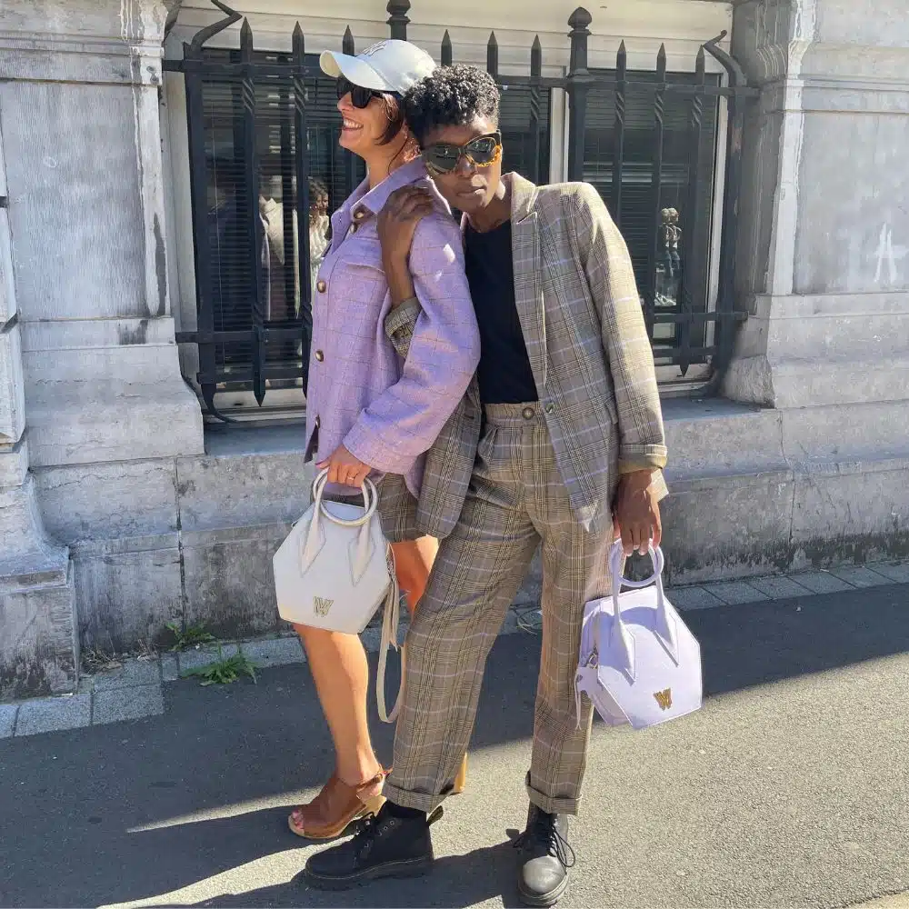 Pantalon gris carreaux Michel – Image 4