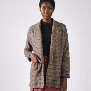 Blazer Suzanne pied-de-poule